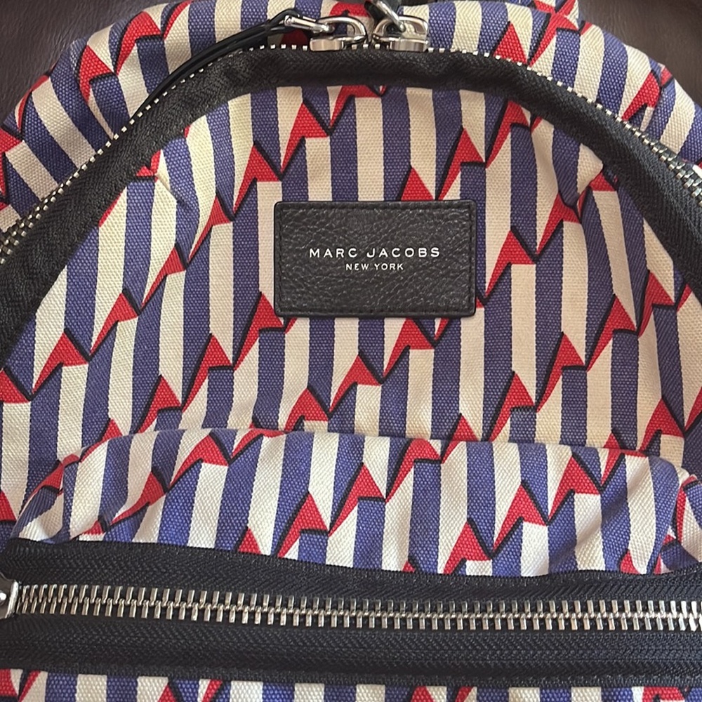 Authentic Marc Jacobs canvas backpack